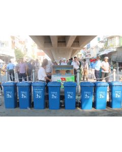 Xóa điểm đen môi trường bằng thùng rác Paloca tại Quỳnh Lưu