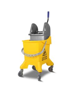 xe vắt móp đơn 31 lít màu vàng