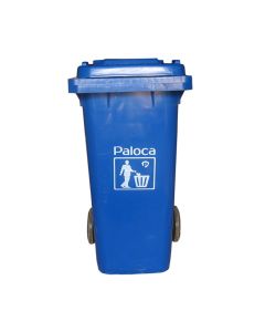 Thùng rác nhựa 120 lít màu xanh da trời