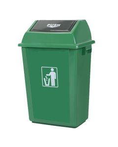 Thùng rác nhựa nắp đẩy 20L