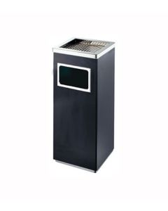 thùng rác phun sơn có gạt tàn