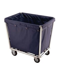 Xe chở đồ giặt là khung inox túi vải bạt