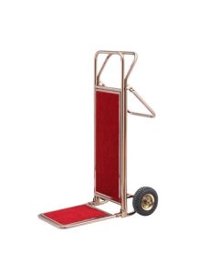 Xe đẩy hành lý khách sạn bằng inox 2 bánh D14-A