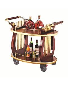 Xe đẩy rượu trà cao cấp