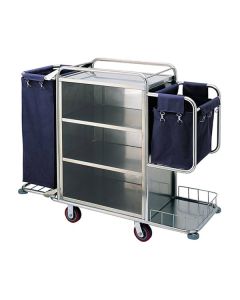 Xe làm buồng inox 2 túi vải bạt