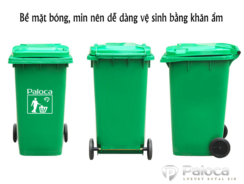 Báo giá thùng rác 240 lít thương hiệu Paloca