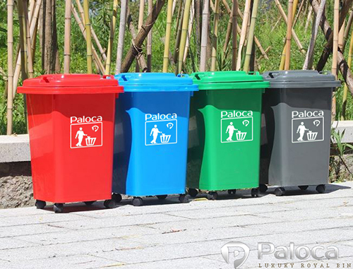 Màu sắc đa dạng hỗ trợ quá trình phân loại rác