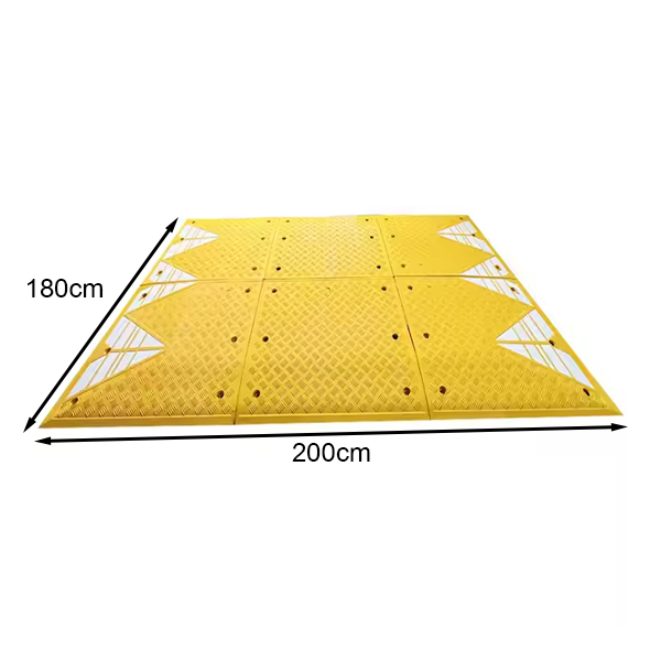 Gờ giảm tốc cao su bản rộng 100 cm