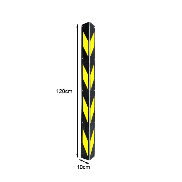 Ốp góc vuông phản quang vàng 120 cm