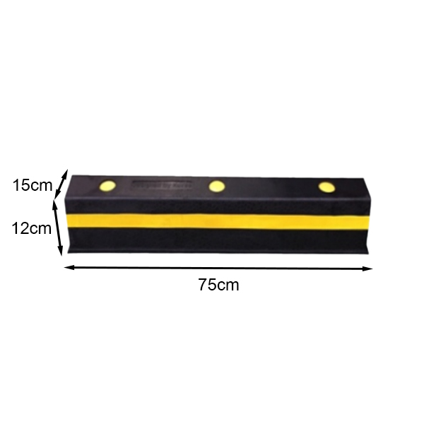 Cục chặn bánh xe cao su 75 cm