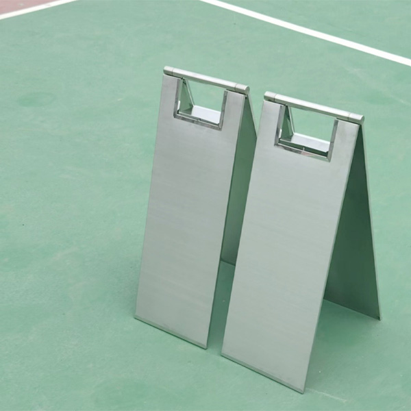 Biển đỗ xe gấp inox