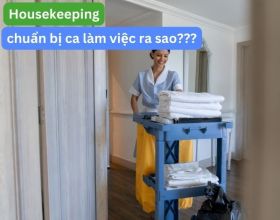 Top các việc Housekeeping nên làm trước khi bước vào ca làm việc