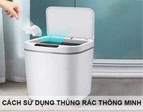 Cách sử dụng thùng rác thông minh cho người dùng lần đầu