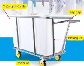 Bạn đã hiểu rõ cấu tạo, cách thức vận hành xe thu gom đồ vải khách sạn chưa?