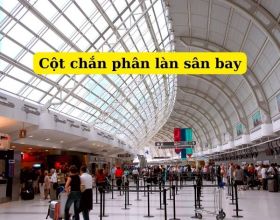 Cột chắn phân làn sân bay: Thiết bị nhỏ ảnh hưởng đến trải nghiệm hành khách