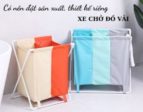 Đặt sản xuất, thiết kế xe chở đồ vải riêng cho khách sạn: Có nên không?