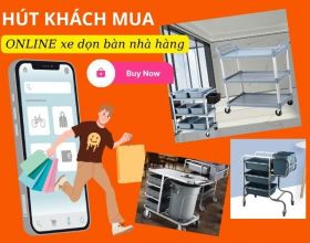 Các cách hút người mua online của đơn vị bán xe dọn bàn