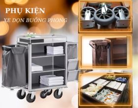 Mua linh phụ kiện xe dọn buồng phòng khách sạn ở đâu chính hãng?