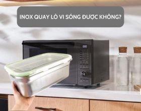 CẢNH BÁO nguy hiểm khi cho inox quay lò vi sóng