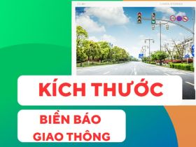 Kích thước biển báo giao thông đường bộ theo  quy định của pháp luật