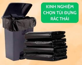 Chia sẻ kinh nghiệm chọn túi đựng rác thải đúng cách