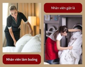 Đừng nhầm lẫn giữa nhân viên buồng phòng (Housekeeping) và nhân viên giặt là (Laundry)