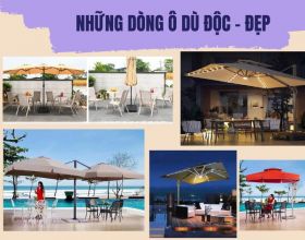 Tổng hợp những dòng dù che nắng: Siêu Đẹp + Siêu tiện ích