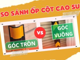 So sánh ốp cột cao su vuông với ốp cột cau su tròn SÁT NHẤT