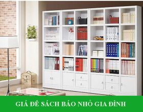 Tầm quan trọng của những giá để sách báo nhỏ trong gia đình