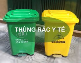 5+ Tiêu chuẩn khi lựa chọn thùng rác y tế CẦN BIẾT