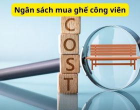 Các biện pháp giúp doanh nghiệp tối ưu chi phí mua sắm ghế công viên