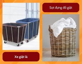 Sự khác biệt của xe giặt là và sọt đựng đồ vải bẩn: Tránh nhầm lẫn