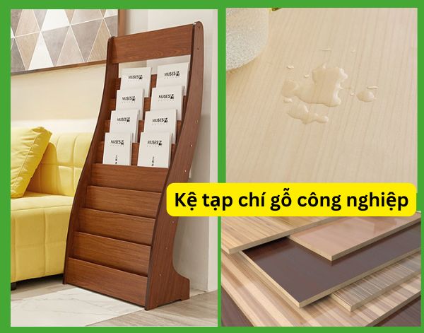 Kệ tạp chí gỗ công nghiệp dần thay thế kệ gỗ tự nhiên, VÌ SAO?