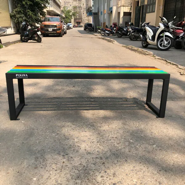 Hình ảnh thực tế ghế băng không tựa