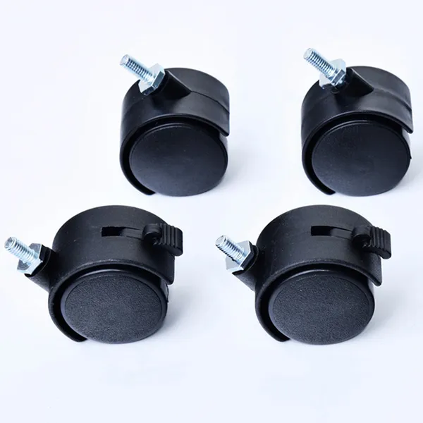 Hệ thống 4 bánh xe của kệ trưng bày tạp chí