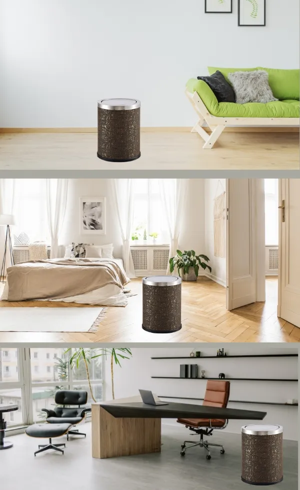 Thùng rác kích thước nhỏ phù hợp nhiều không gian