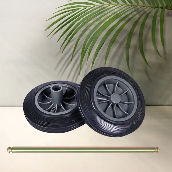 Bánh xe và trục - phụ kiện thùng rác nhựa