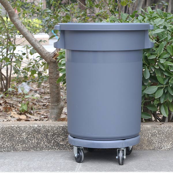 Hình ảnh thực tế thùng rác nhựa bếp ăn
