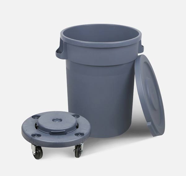Thùng rác nhựa nhà bếp có bánh xe