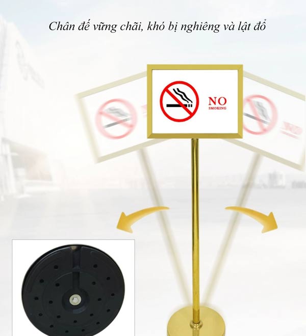 Chân đế kết cấu vững vàng