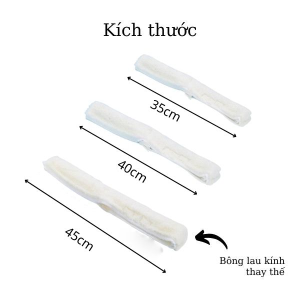 Bông lau đa dạng kích thước