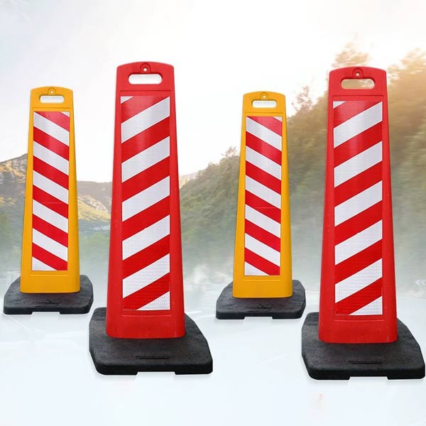 Mẫu cọc giao thông đứng cao 110cm tiện lợi