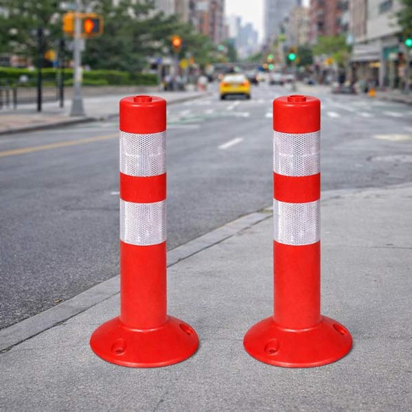 Mẫu cọc tiêu hình trụ cao 45cm