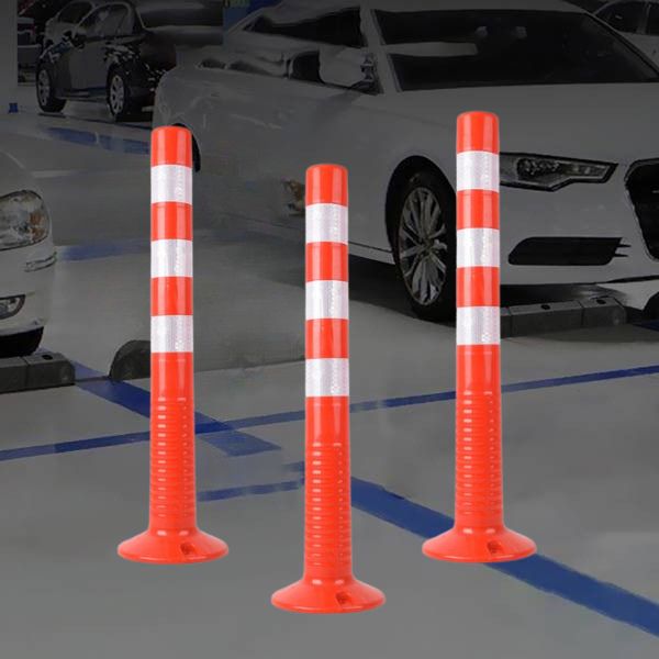 Mẫu cọc tiêu nhựa 75cm được nhiều nơi sử dụng