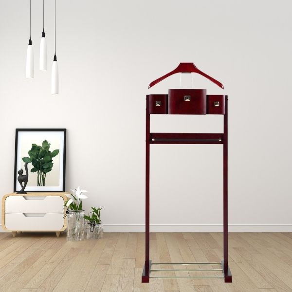 Giá treo quần áo vest, đồ suite có kèm tủ nhỏ