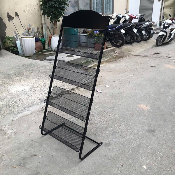 Paloca lắp đặt kệ sách 4 tầng và bàn giao cho khách