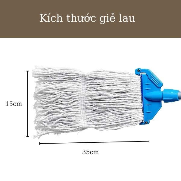 Kích thước bông lau nhà thay thế