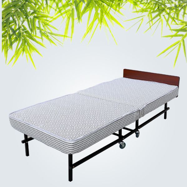 Mẫu giường phụ đệm mút có thể gấp gọn tiết kiệm không gian