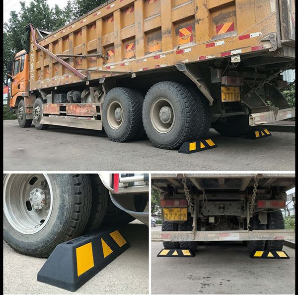 Gờ chặn cao su loại 1, chịu lực tốt