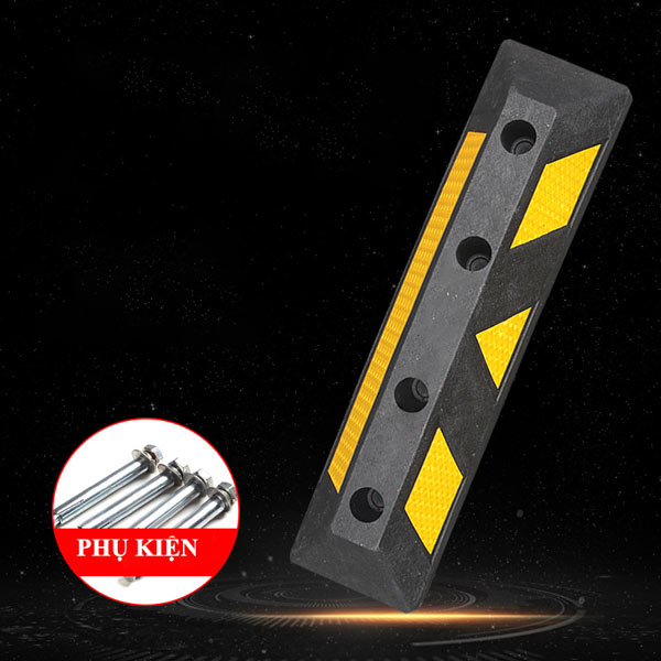 Gờ chặn bánh xe cố định có phản quang 70cm